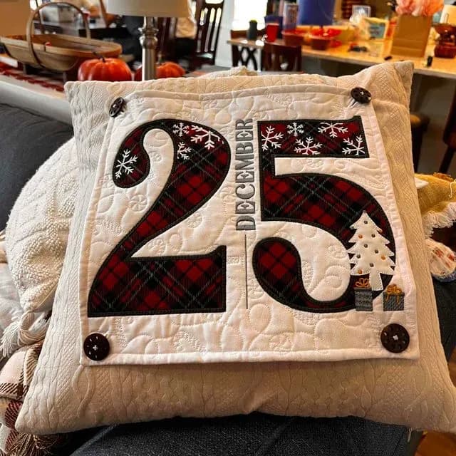Christmas Pillow Panel