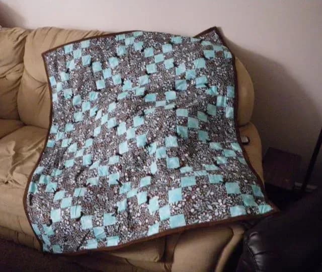 Brown And Teal