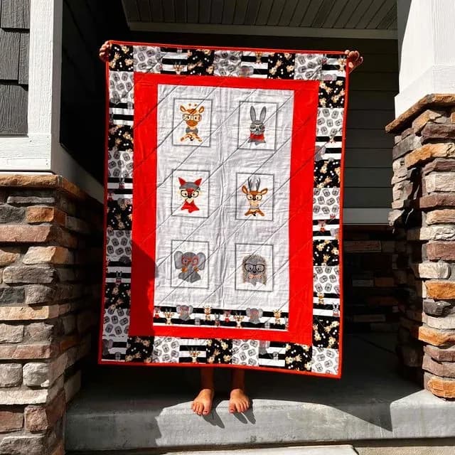 Panel With Glasses