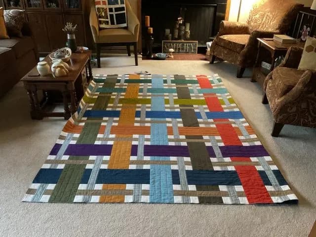Aiden’s Graduation Quilt