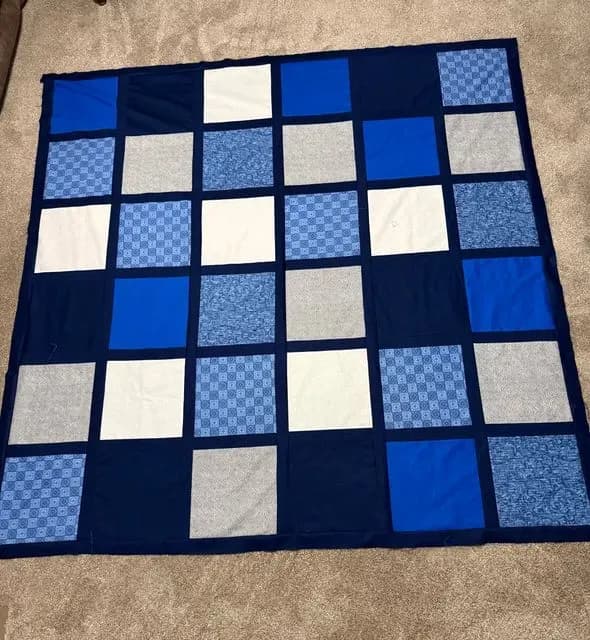 C.C’s Blue Quilt