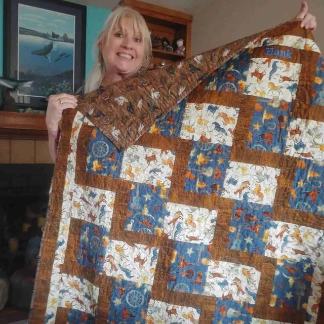Christmas Quilts For The Grands