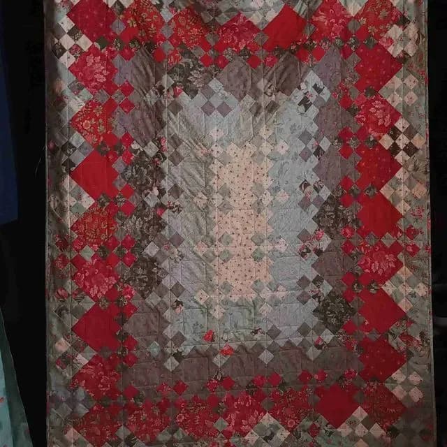 Blooming Nine Patch