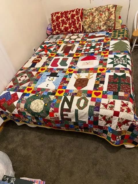 Christmas Quilt For Daimy