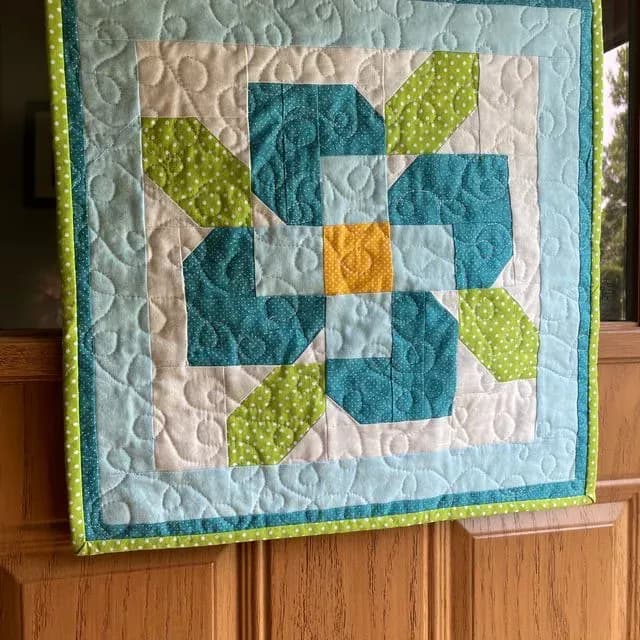 Teal Flower
