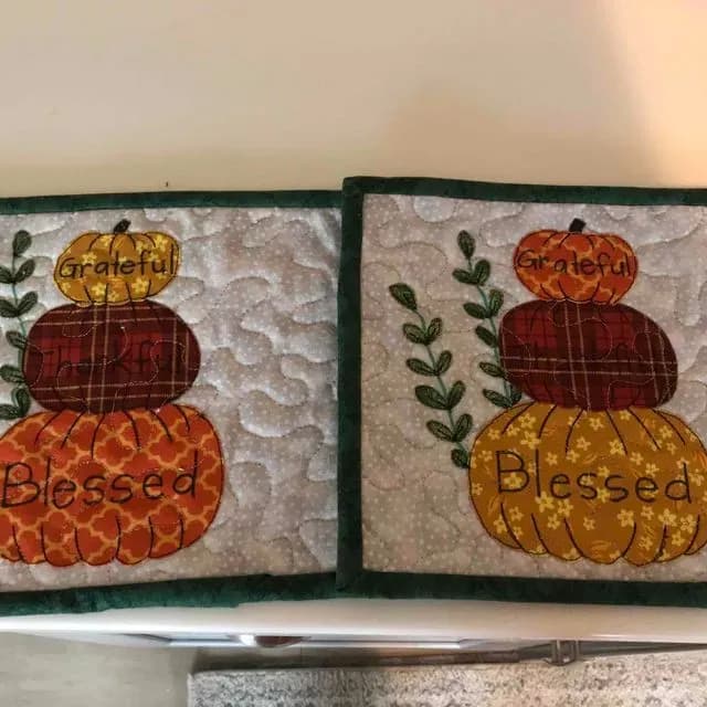 October Mug Rugs