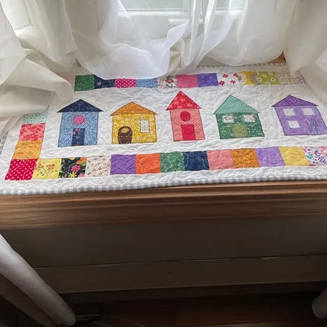 Daydream Neighborhood Table Runner