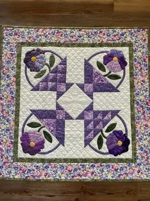 Purple Baskets