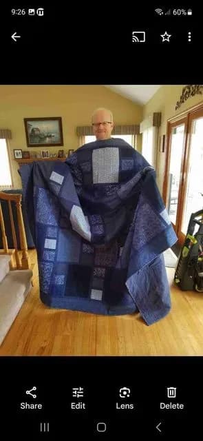 Blues Quilt For Zbyszek