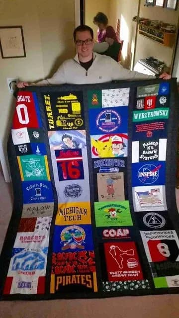 Joe's Tshirt Quilt