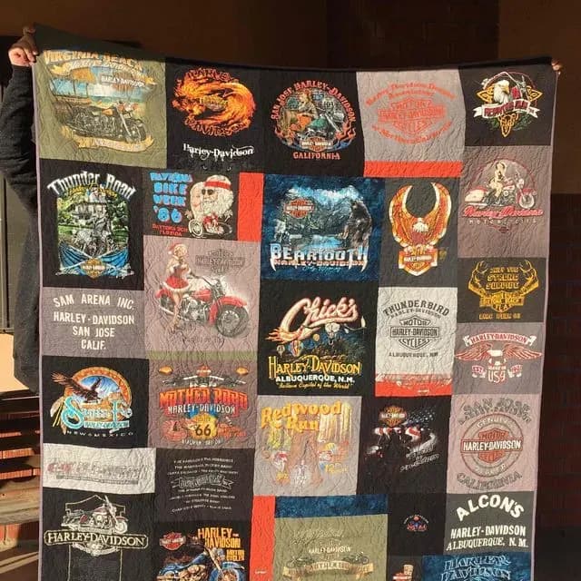Harley T-shirt Quilt