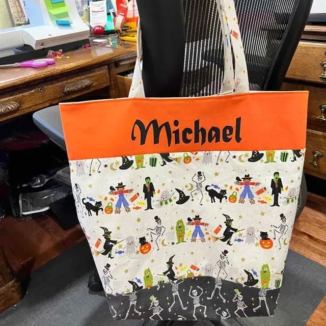 Trick Or Treat Bag For Michael