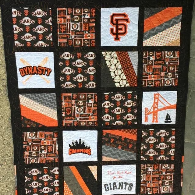 Giants Quilt #1
