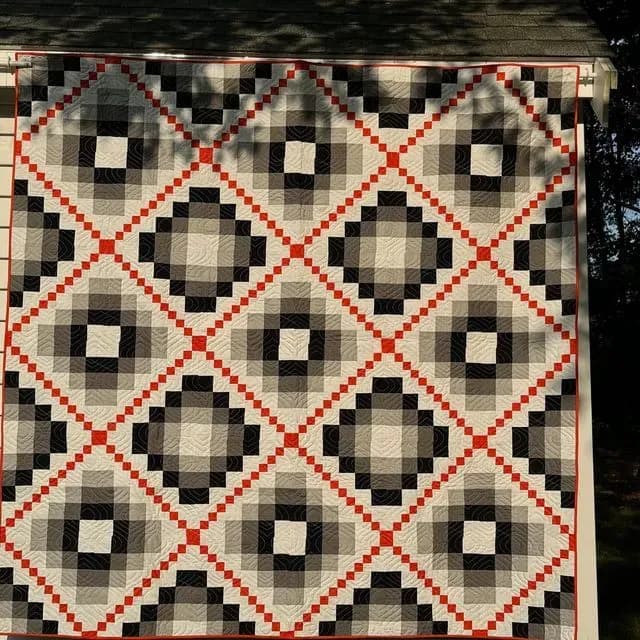 Orange & Black #7