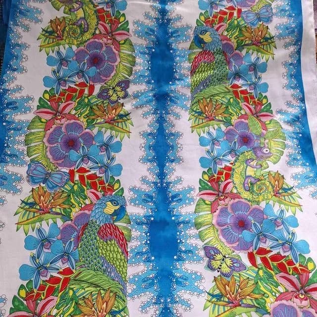 Border Print Quilt