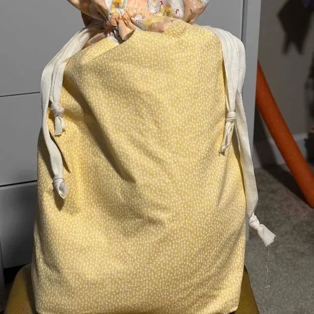Lined Drawstring Bag