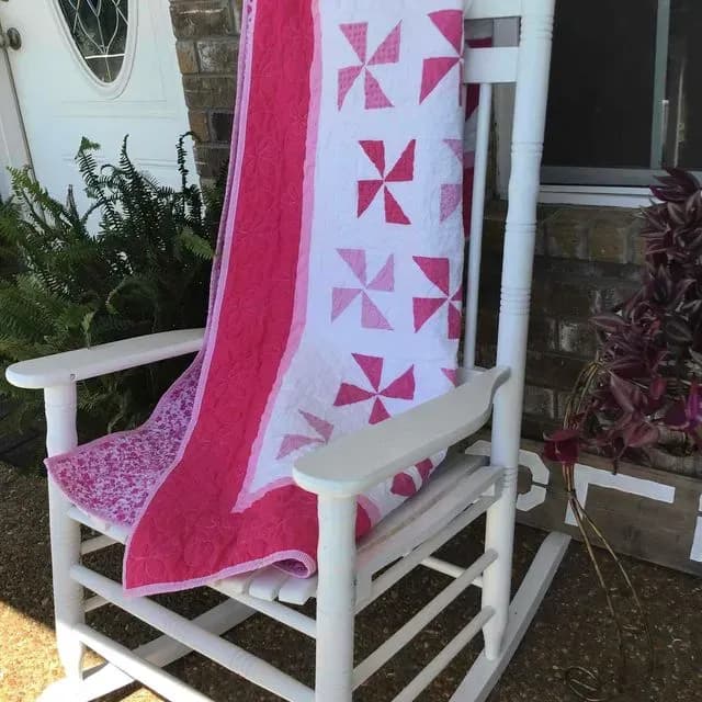 Pink Pinwheel