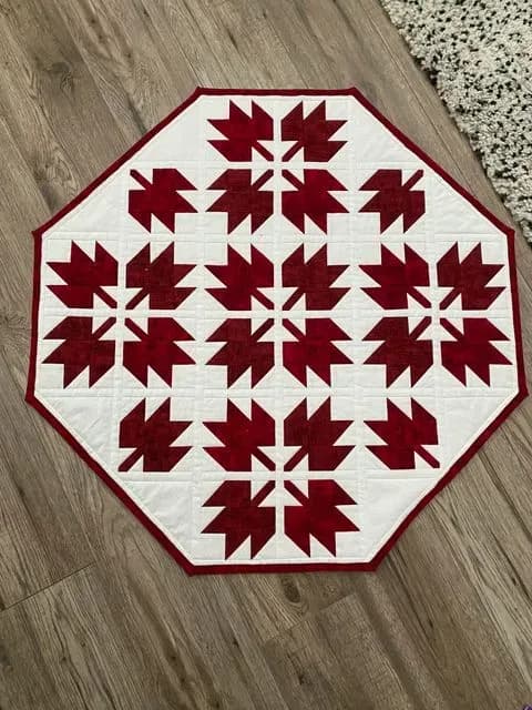 Maple Leaf Table Topper