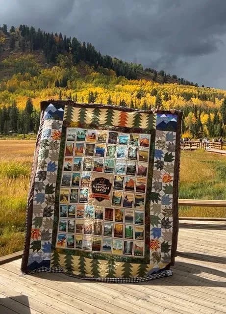 Neil’s National Park Quilt