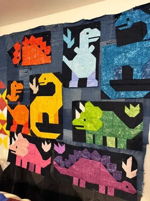 Dinosaur Quilt