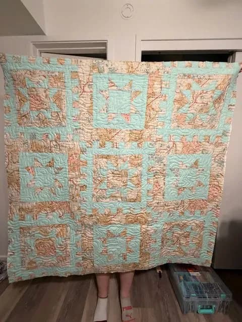 Postmark Baby Quilt
