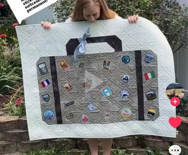 Kevin’s Suitcase Quilt