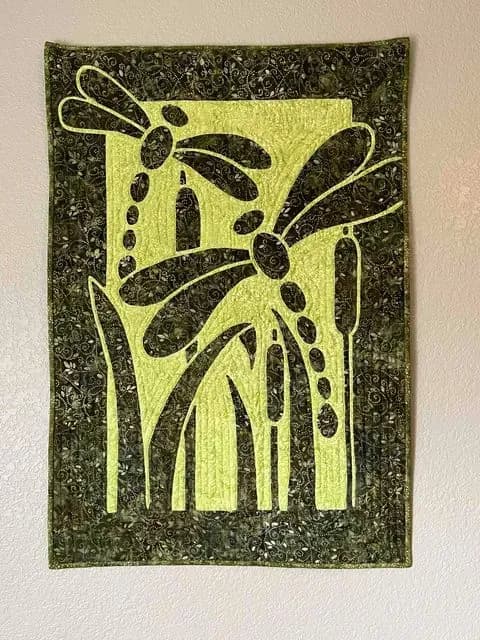 Dragonflies In Flight