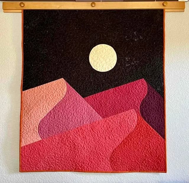 Desert Dunes Moonlight
