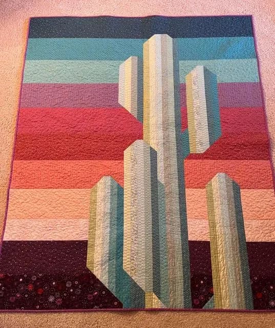 Display Quilt: Saguaro