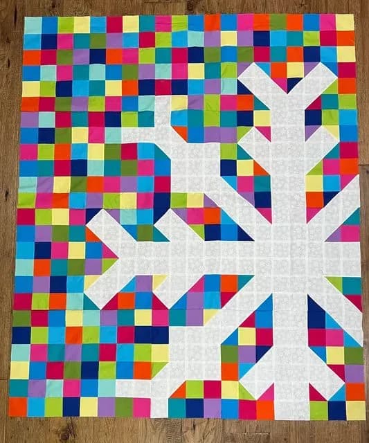 Rainbow Snowflake