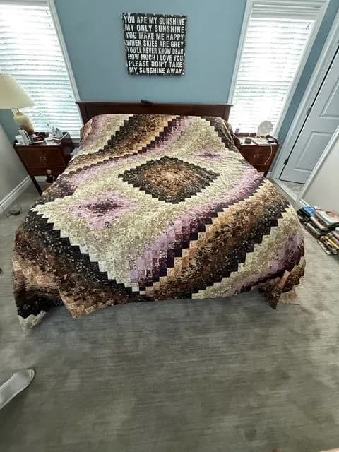 Off Side Triangles. Bargello