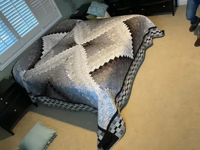 Deb’s First King Size Quilt
