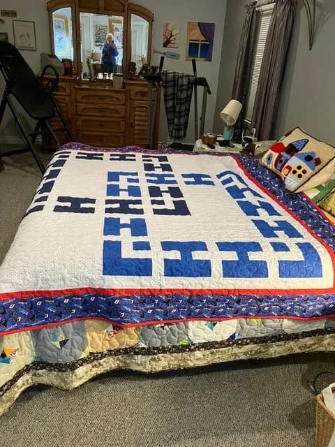 Mia’s Graduation Quilt June 2023