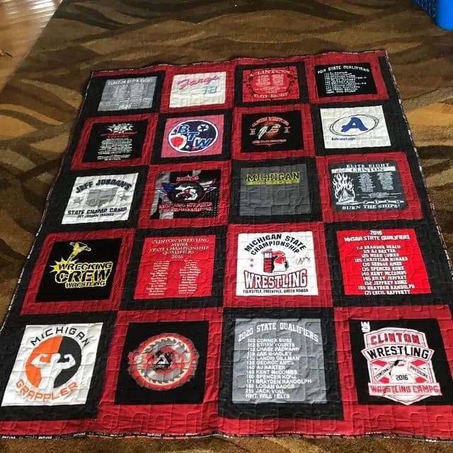 Bubba’s Graduation Quilt