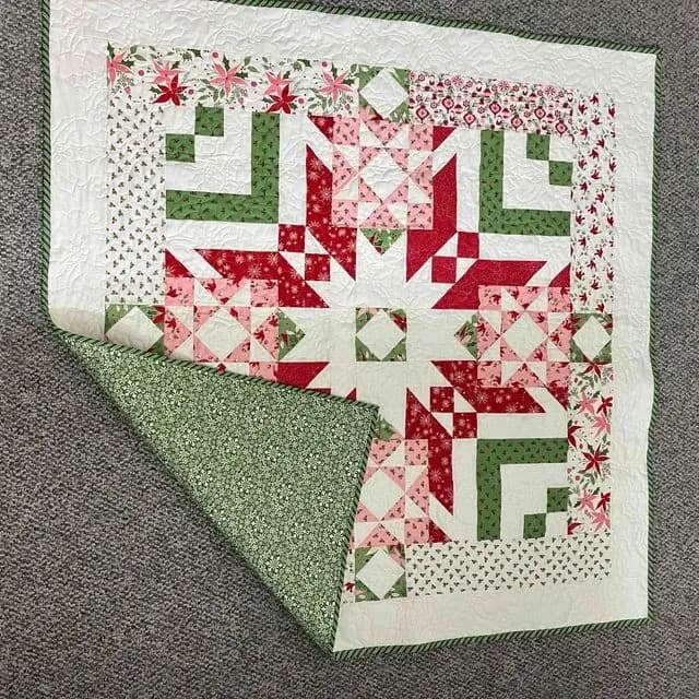 Christmas quilt For Syd And Patrick