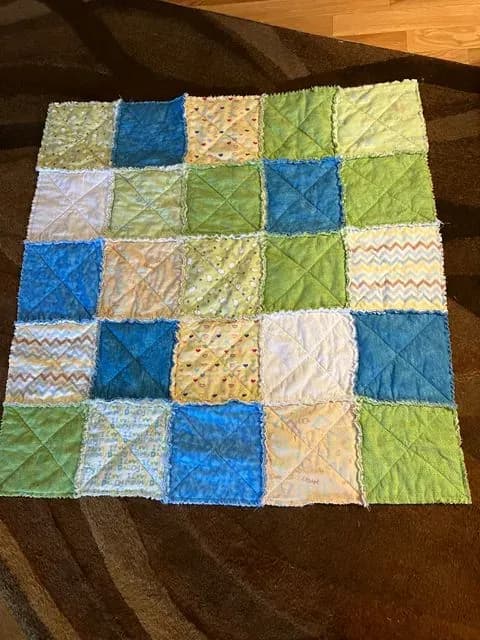 Baby Rag Quilt