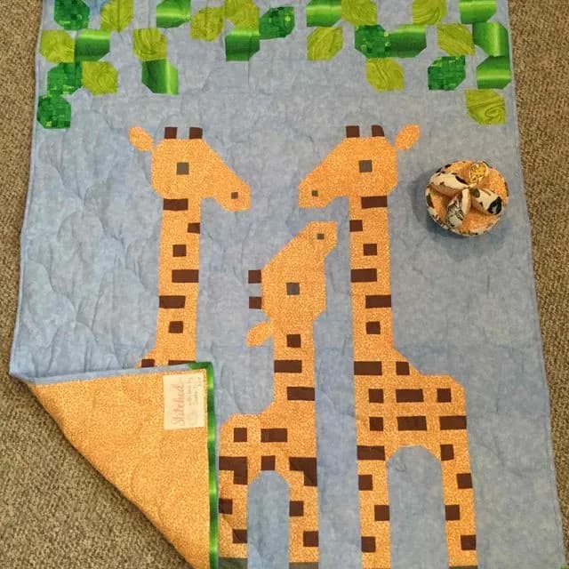 Giraffe Baby Quilt