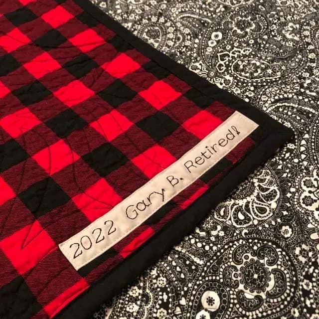 Commissioned Retirement Quilt
