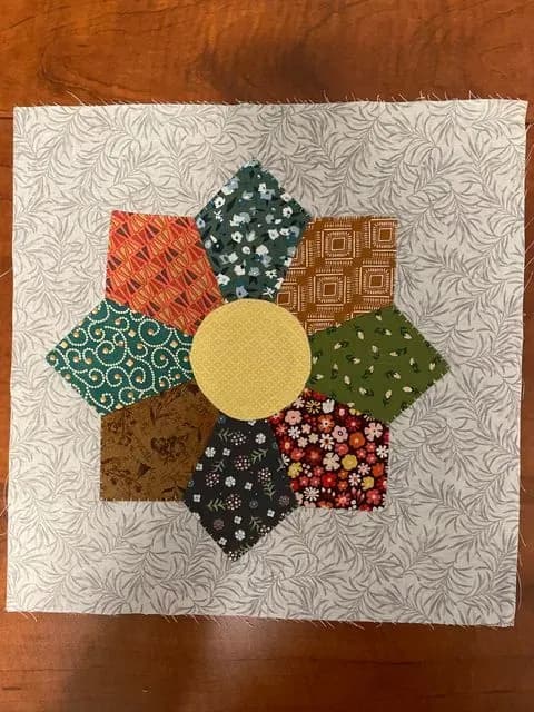 Vintage Sampler 2025 Block Of Month