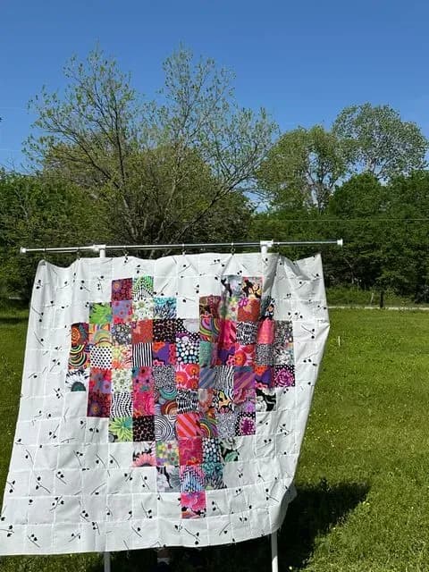 Kaffe Fassett Heart -my favorite Quilt