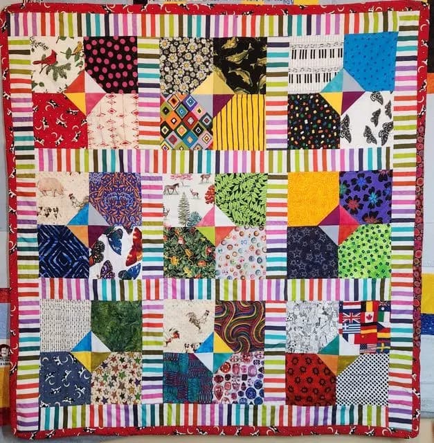 I Spy. Baby Or Toddler Quilt