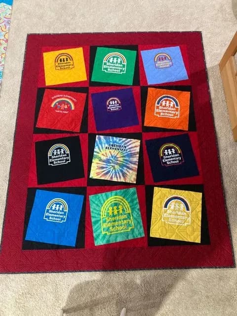 Sheridan T-shirt Quilt