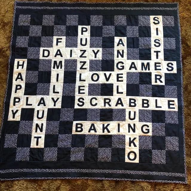 Scrabble Quilt