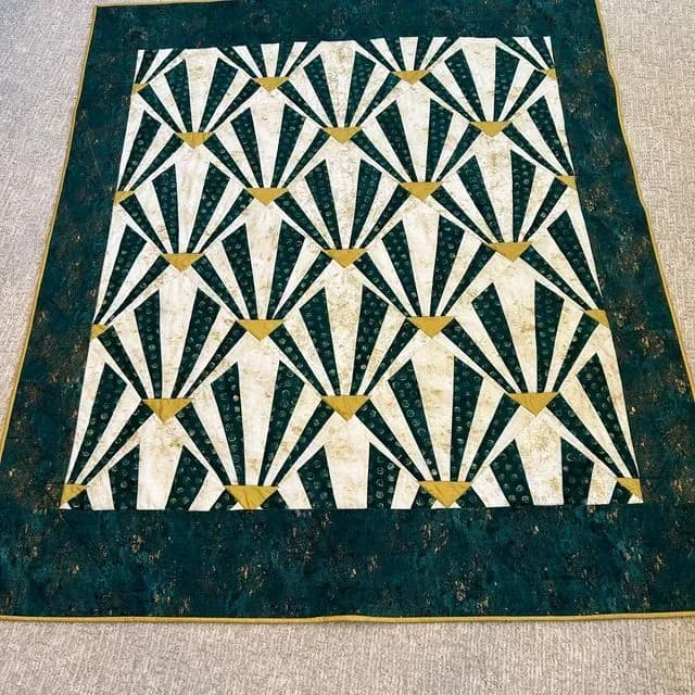 Art Deco In Green
