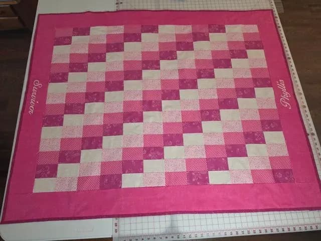 Lap Quilt For Coworker Retirement