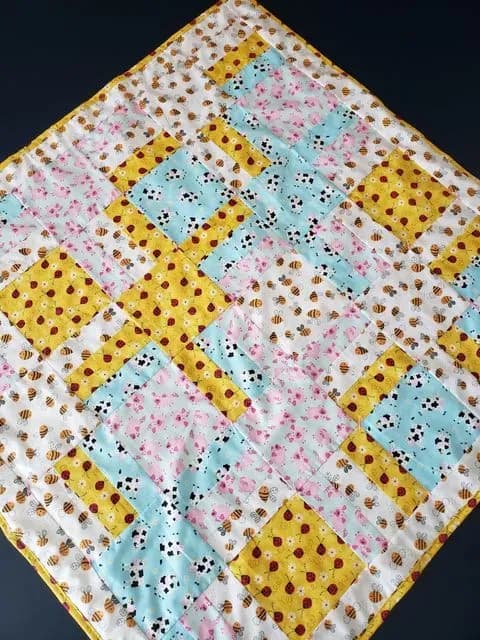 Farm Friends Baby Quilt