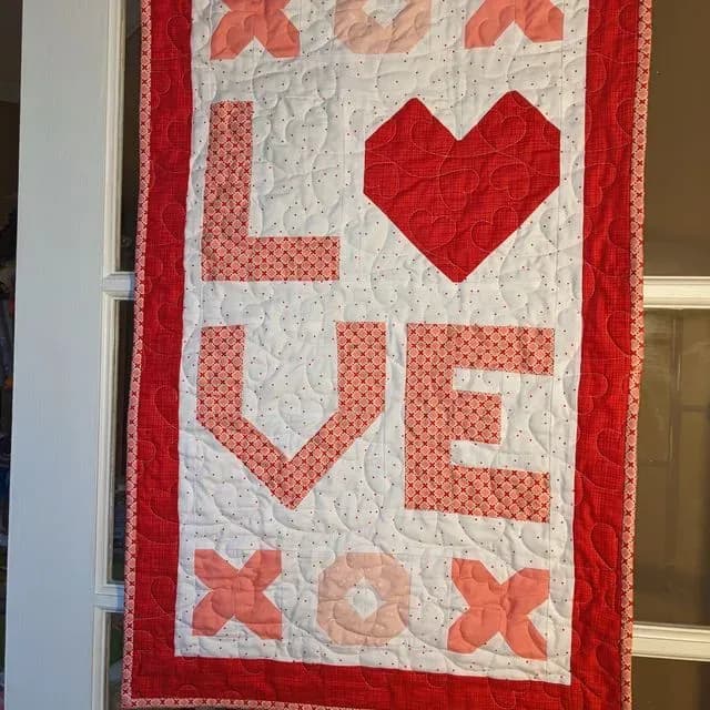 Riley Blake February Door Banner
