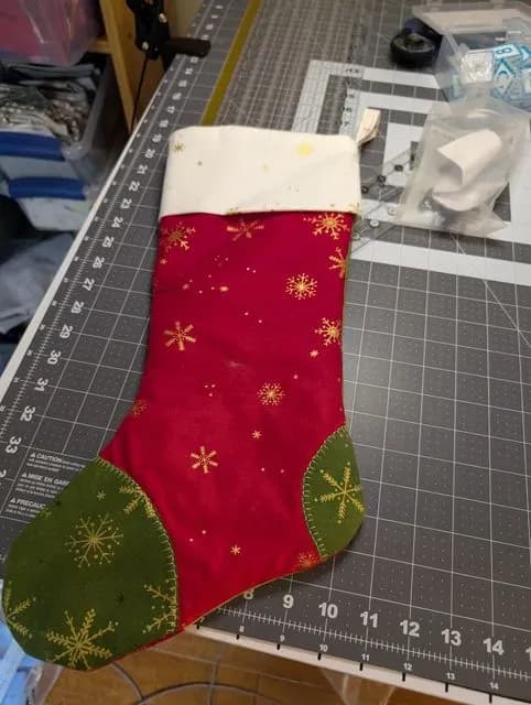 Ombre Christmas Stocking