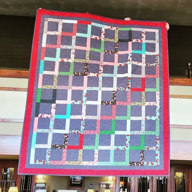 Kitty Christmas Quilt