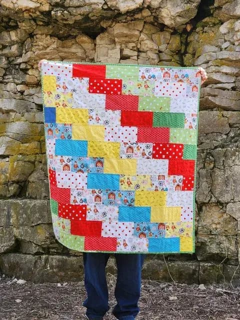 Coloring On The Farm Quilt